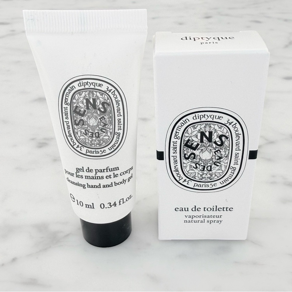 Diptyque Eau des Sens EDT and Eau des Sens Hand and Body Gel